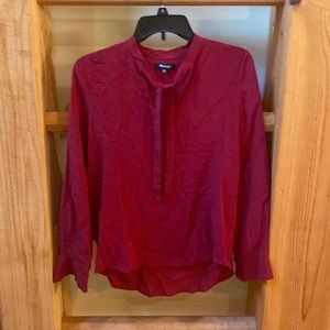 COPY - Madewell red blouse